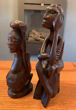 African wooden figurines for sale  WIMBORNE