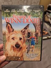 DVD por causa do Winn-Dixie. Um clássico familiar. Aquecimento cardíaco.  comprar usado  Enviando para Brazil
