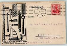 10356034 - Breslau Fabrik Jos. Mayser Breslau / Wroclaw (Miasto) 1912 na sprzedaż  Wysyłka do Poland