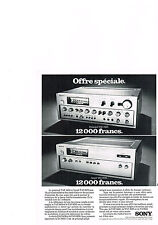 Publicite 1975 sony d'occasion  Le Luc