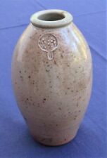 Sheila Casson, wood fired stoneware studio pottery small vase, c1980 for sale  Shipping to South Africa