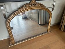 Mantelpiece mirror old for sale  LEATHERHEAD