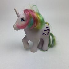 G1 My Little Pony 1983 Windy púrpura brillo arco iris cuerno de pelo MLP Hasbro segunda mano  Embacar hacia Argentina