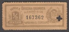 Ecuador OFFICINA QUIMICA 1/2c sello de ingresos marrón segunda mano  Embacar hacia Argentina