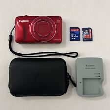 Paquete de cámara digital roja Canon PowerShot SX600 HS 16,0 MP/18x con zoom/wiFi segunda mano  Embacar hacia Argentina