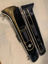 Trombone Slide Vintage C.G.Conn Director com Estojo Preto Rígido, usado comprar usado  Enviando para Brazil