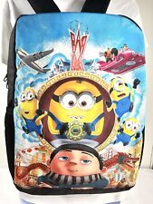 Mochila escolar bolsa de viaje bolsa de libro Minions divertida impresión 3D brillante segunda mano  Embacar hacia Argentina