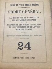 Sncf ordre général d'occasion  Artigues-près-Bordeaux