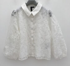 Ivory blouse size for sale  TAMWORTH