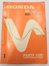 Genuine parts manual for sale  MALMESBURY