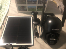 Cámara de seguridad solar inalámbrica para exteriores celular SEHMUA 4G LTE , usado segunda mano  Embacar hacia Argentina
