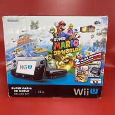 Usado, Nintendo Wii U 32 GB Super Mario 3D World Deluxe Set Paquete en caja Completo Probado segunda mano  Embacar hacia Argentina