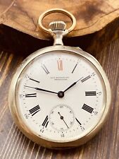 Antiguo Reloj de Bolsillo Longines Plata 800 Funcionando Gran Premio Bruselas París #5842 segunda mano  Embacar hacia Argentina