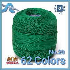 Omega Crochet No.20 [30grs] - 100% algodón mercerizado hilo | Omega Ganchillo Hilo segunda mano  Embacar hacia Spain