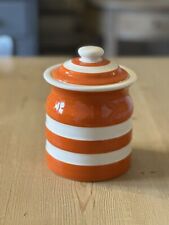 Orange striped cornishware for sale  KILMARNOCK