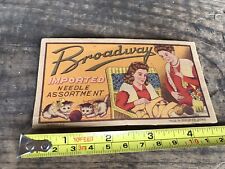 Broadway imported needle for sale  Olean