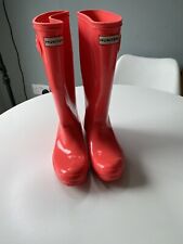 Hunter wellies pink for sale  LANCASTER