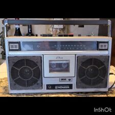 Pioneer SK-11 Portable boombox AM/FM Cassette radio tape player w Phono Input!  for sale  Shipping to South Africa