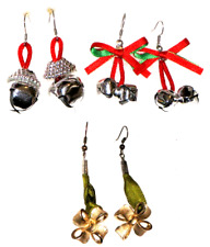 Lot earrings christmas for sale  Amherst