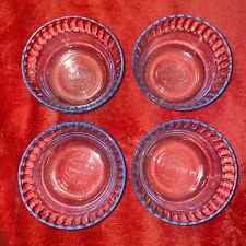 Usado, Conjunto Vintage de 4 Copos Colorex Brasil Azul Claro Sobremesa Custard Berry Bowls comprar usado  Enviando para Brazil