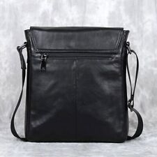 Bolsa de ombro masculina de couro camada bolsa tiracolo mochila, usado comprar usado  Enviando para Brazil