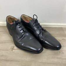 Bared Size 46 AUS 12 Shoes Men’s Leather Black Osmium Business Dress Lace Up for sale  Shipping to South Africa