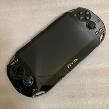 Consola de juegos PS Vita PCH-1000/1100 Sony PlayStation negra cristal JP, usado segunda mano  Embacar hacia Argentina