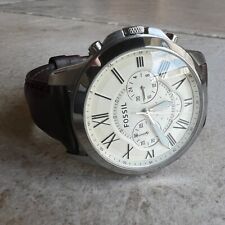 Used, Fossil Grant Quartz Chronograph Men's Watch FS4735 EXCELLENT CONDITION RRP £159 for sale  Shipping to South Africa