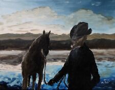 Oil painting cowboy for sale  Pueblo