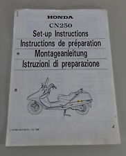 Montageanleitung / Set Up Manual Honda CN 250 Helix / MF 02 Stand 1988 comprar usado  Enviando para Brazil