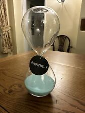 Quality glass hourglass for sale  TROWBRIDGE