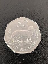 Falklands 50p coin for sale  NEWARK