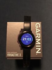 Garmin vivoactive black for sale  NOTTINGHAM