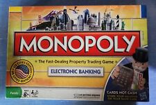 2008 Monopoly Electronic Banking US Cities Edition jogo de tabuleiro completo comprar usado  Enviando para Brazil