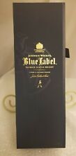 Estuche de whisky escocés mezclado Johnnie Walker etiqueta azul con botella vacía segunda mano  Embacar hacia Argentina