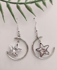 Moon star earrings for sale  Wayne