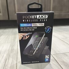 Cargador portátil Tzumi Pocket Juice inalámbrico Plus 10.000 mAh doble USB 3 EN 1 segunda mano  Embacar hacia Argentina