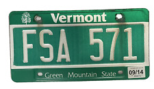 Vermont license plate for sale  Augusta