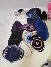 Lot kippah hebrew for sale  Valley Stream