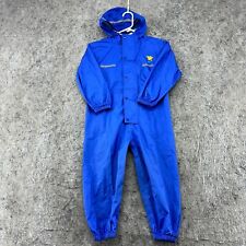 Wet Suit Boys 4/5 Blue T Snap Outdoor Paddle Windbreaker Hooded Rain Gear for sale  Shipping to South Africa