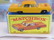 Moko Lesney Matchbox #20 Impala Taxi  original mint in box original !!, used for sale  Beverly Hills