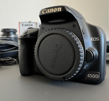 Zestaw lustrzanek cyfrowych Canon EOS 450D 12,2MP EF-S 18-55mm pakiet akcesoriów na sprzedaż  Wysyłka do Poland