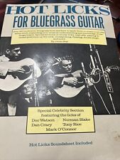 Hot Licks for Bluegrass Guitar 350 Licks Music Lessons Tab Orrin Star Book for sale  Shipping to South Africa