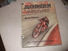 MOTOCICLETAS MODERNAS POR BERNAL OSBORNE - 1951 - BIBLIOTECA MASCULINA 'POWER AND SPEED' comprar usado  Enviando para Brazil