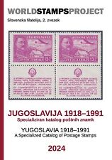 Catálogo especializado de selos postais 2024 da Iugoslávia 1918–1991 comprar usado  Enviando para Brazil