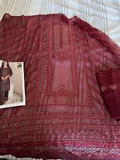 Womens pakistani unstitched for sale  BEDFORD
