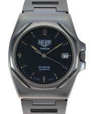 Relógio masculino vintage 1980 HEUER titânio 100M quartzo 34,5 mm ref: 823.213! comprar usado  Enviando para Brazil