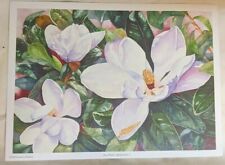 Magnolia watercolor print for sale  Americus