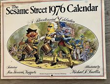 1976 Sesame Street Bicentennial Calendar for sale  Shipping to South Africa