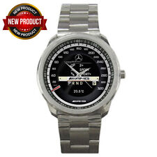 Limitado! Relógios de pulso esportivos de metal com velocímetro Mercedez Benz AMG CLS63, usado comprar usado  Enviando para Brazil